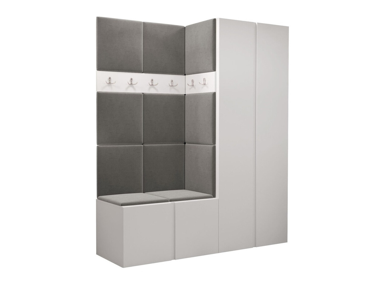 Set za hodnik Pinis III (Bijela)