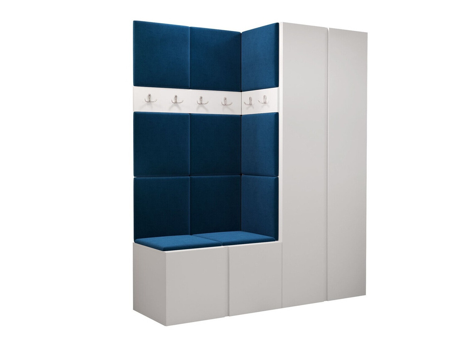 Set za hodnik Pinis III (Bijela)