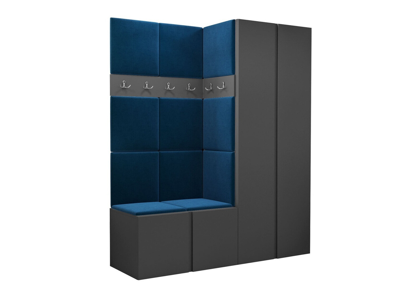 Set za hodnik Pinis III (Grafit)