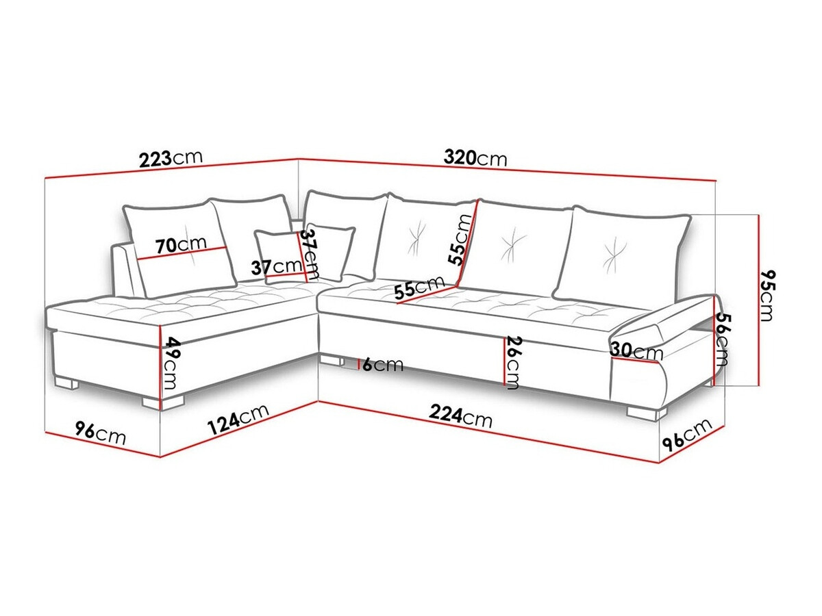 Kutna garnitura Kingsport 105