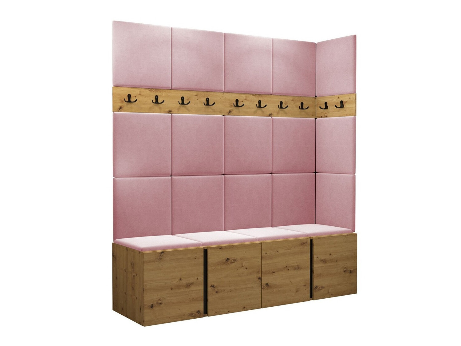 Set za hodnik Hartford 265 (Artisan hrast)