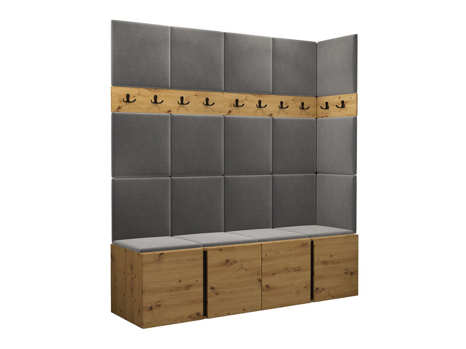 Set za hodnik Hartford 265 (Artisan hrast)