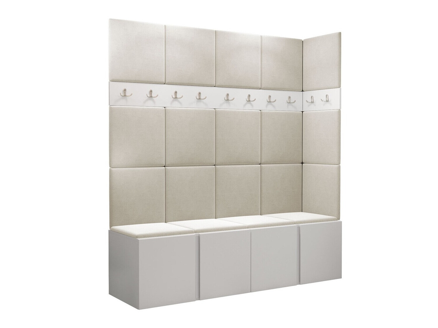 Set za hodnik Hartford 265 (Bijela)