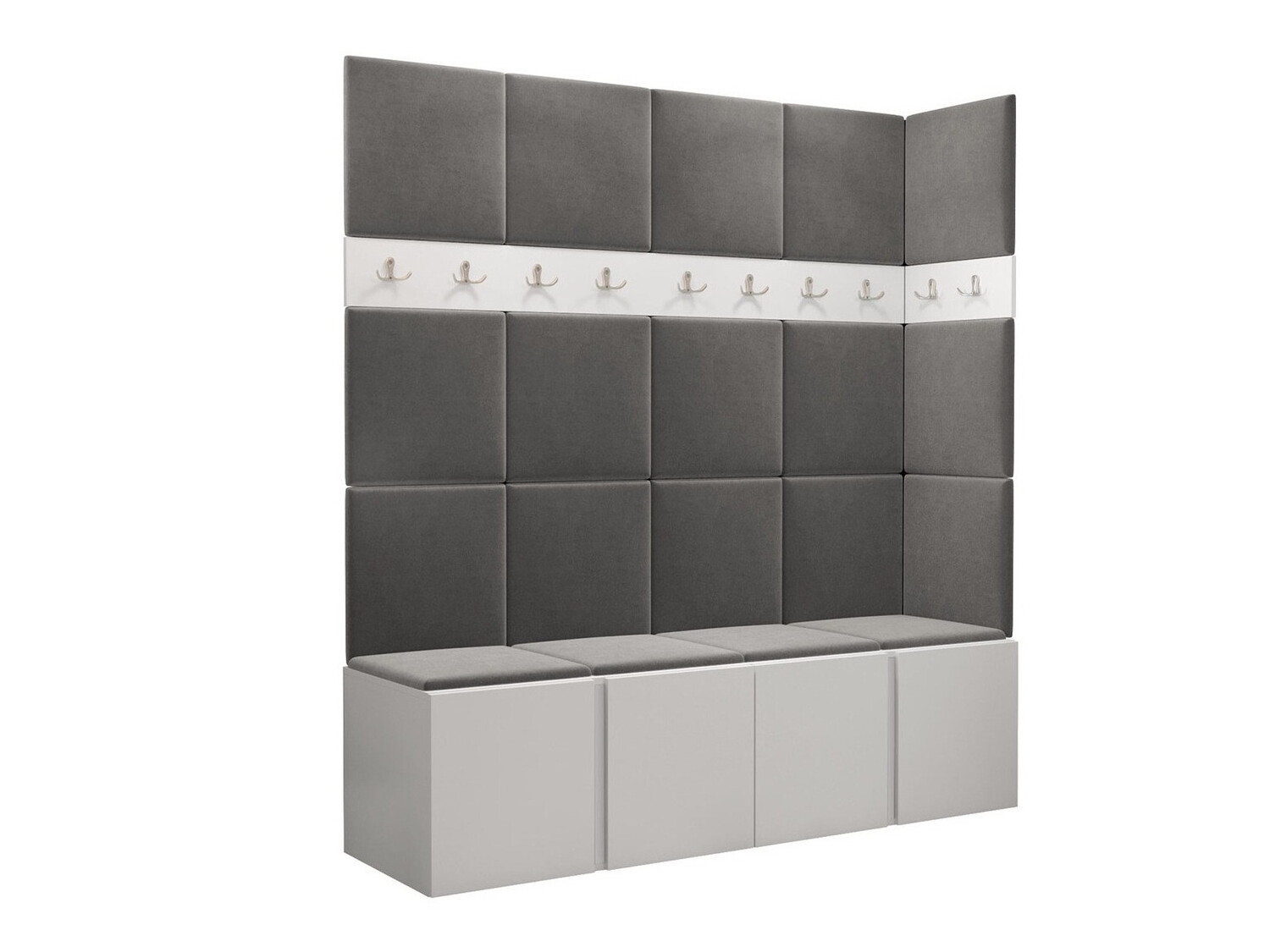 Set za hodnik Hartford 265 (Bijela)