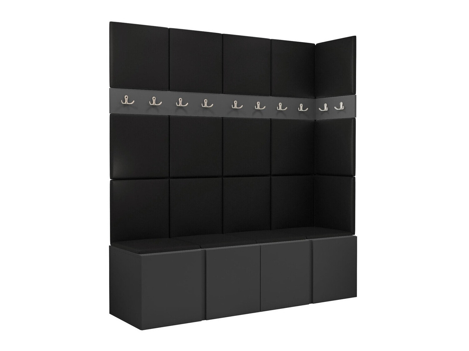 Set za hodnik Hartford 265 (Grafit)