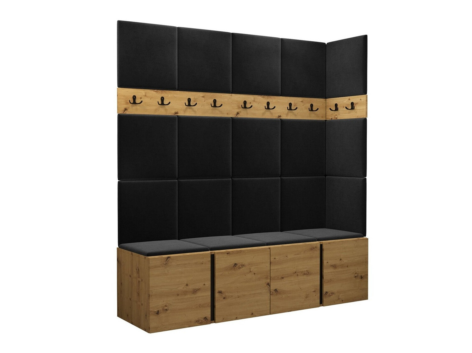 Set za hodnik Hartford 265 (Hrast Artisan)