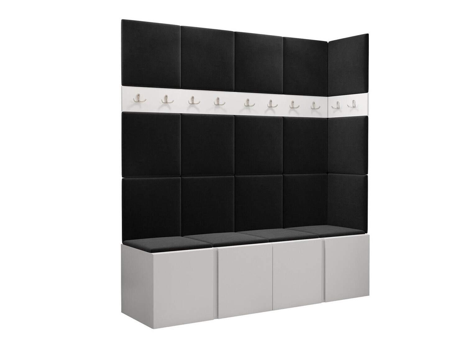 Set za hodnik Pinis II (Bijela)