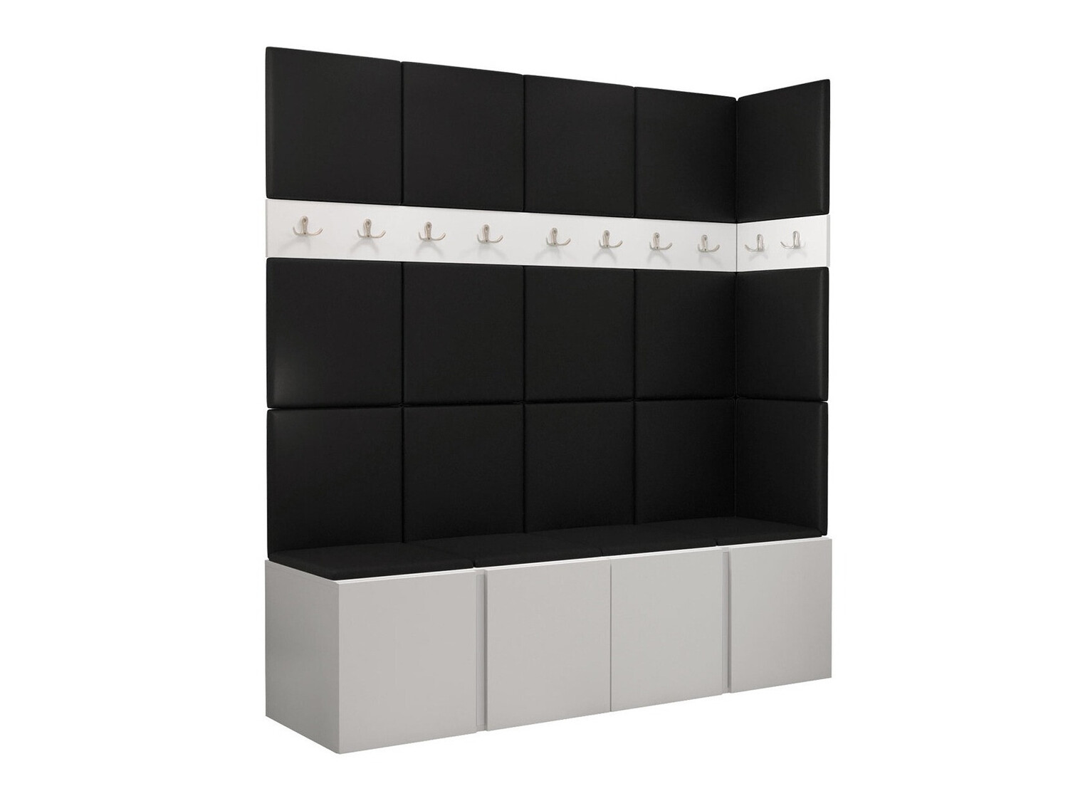 Set za hodnik Pinis II (Bijela)