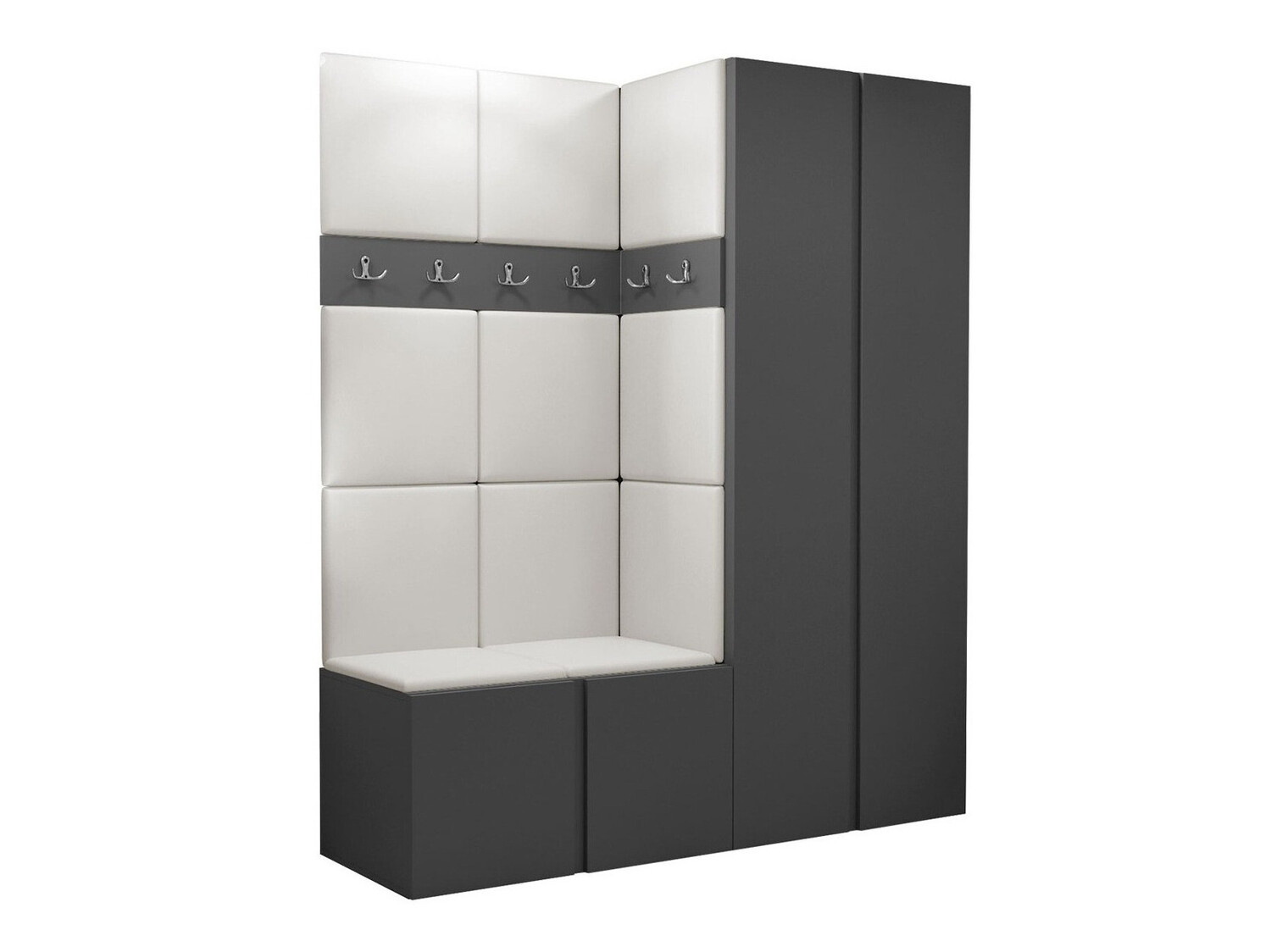 Set za hodnik Pinis III (Grafit)