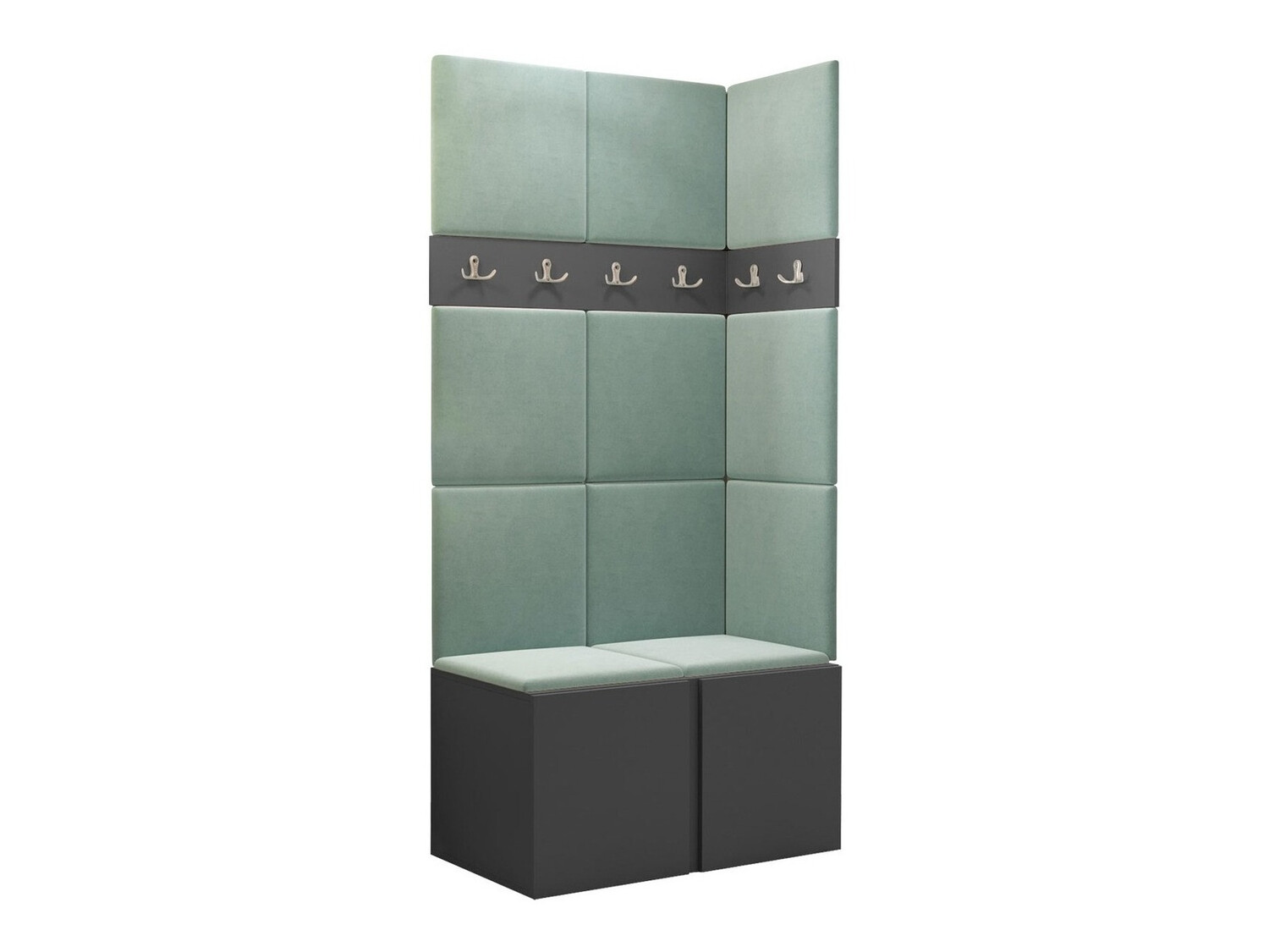 Set za hodnik Hartford 264 (Grafit)