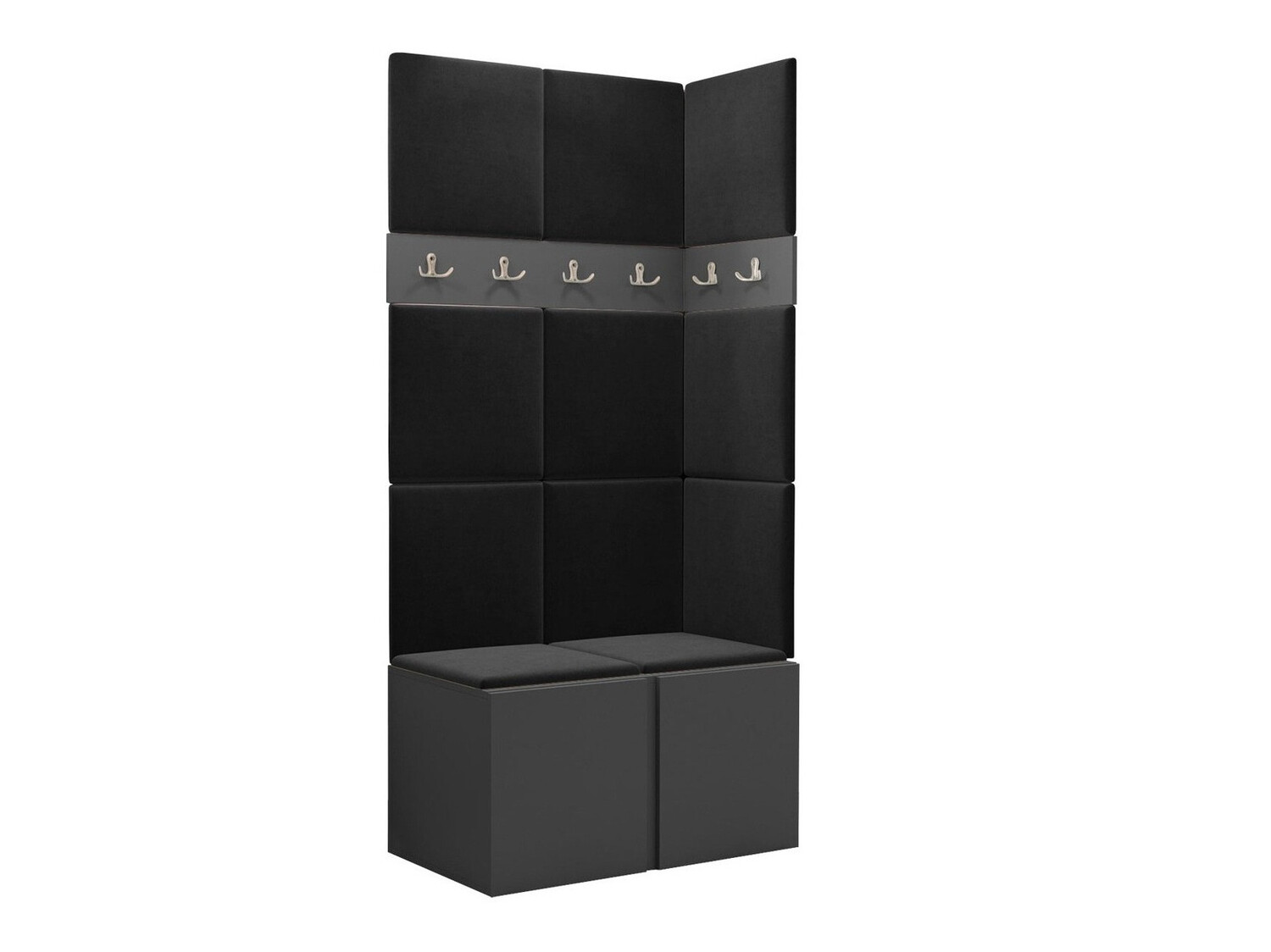 Set za hodnik Hartford 264 (Grafit)