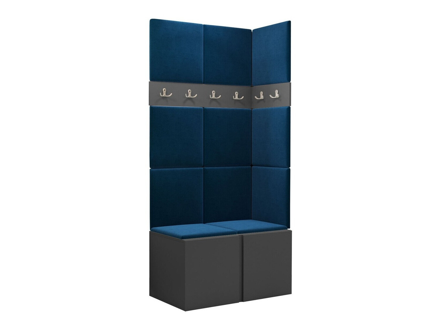 Set za hodnik Hartford 264 (Grafit)