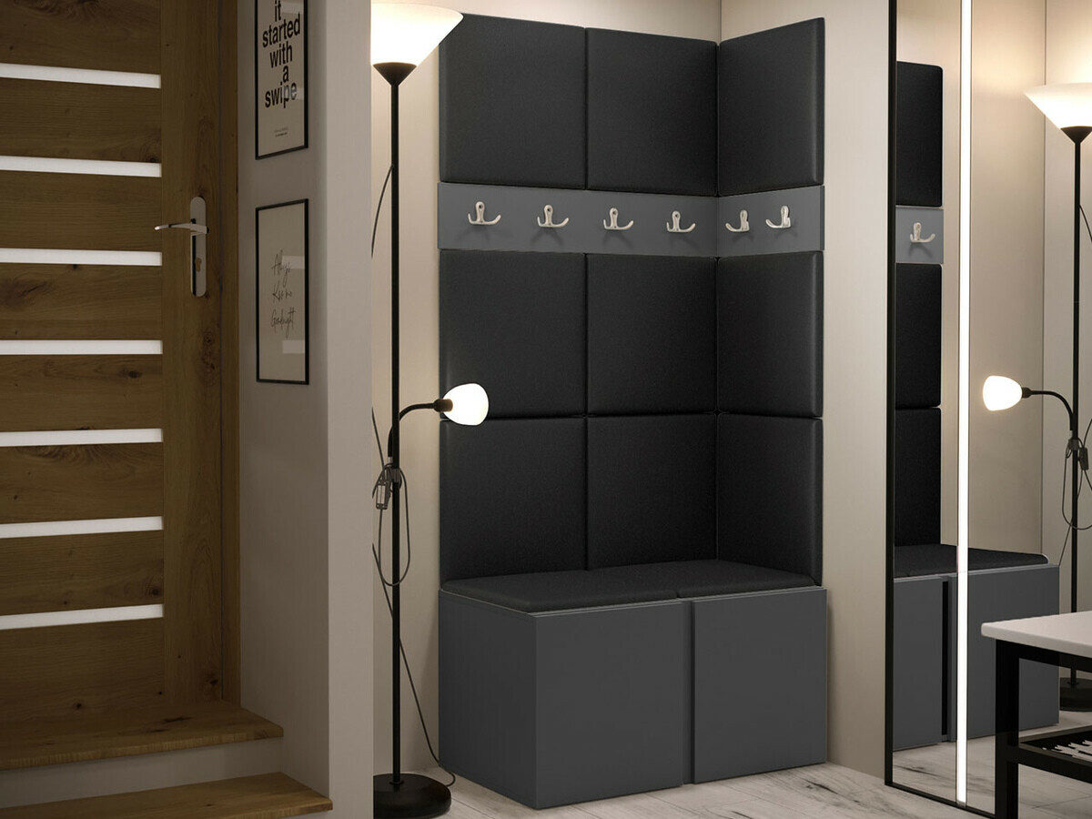 Set za hodnik Hartford 264 (Grafit)