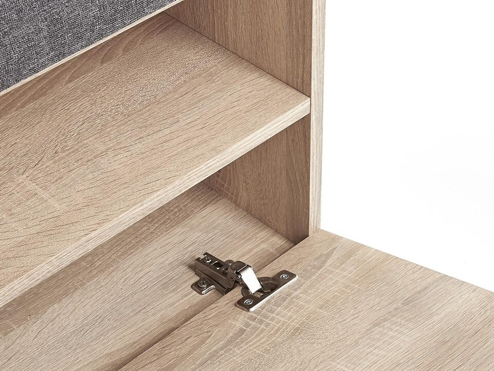 Ormarić za cipele Cirveso 117 (Sonoma hrast + Siva)