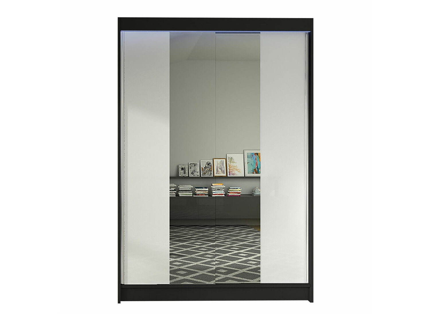 Ormar Closico Salvor II (Crna + Bijela)