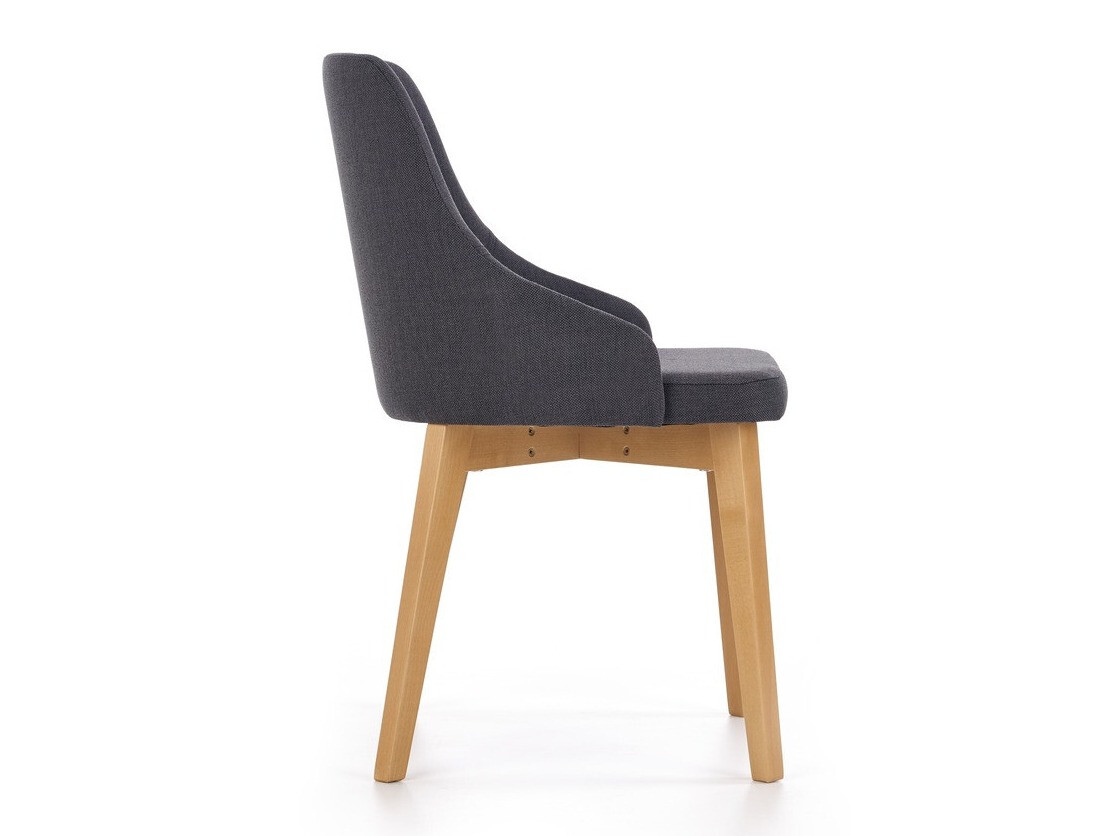 Stolica Houston 577 (Tamno siva + Hrast)
