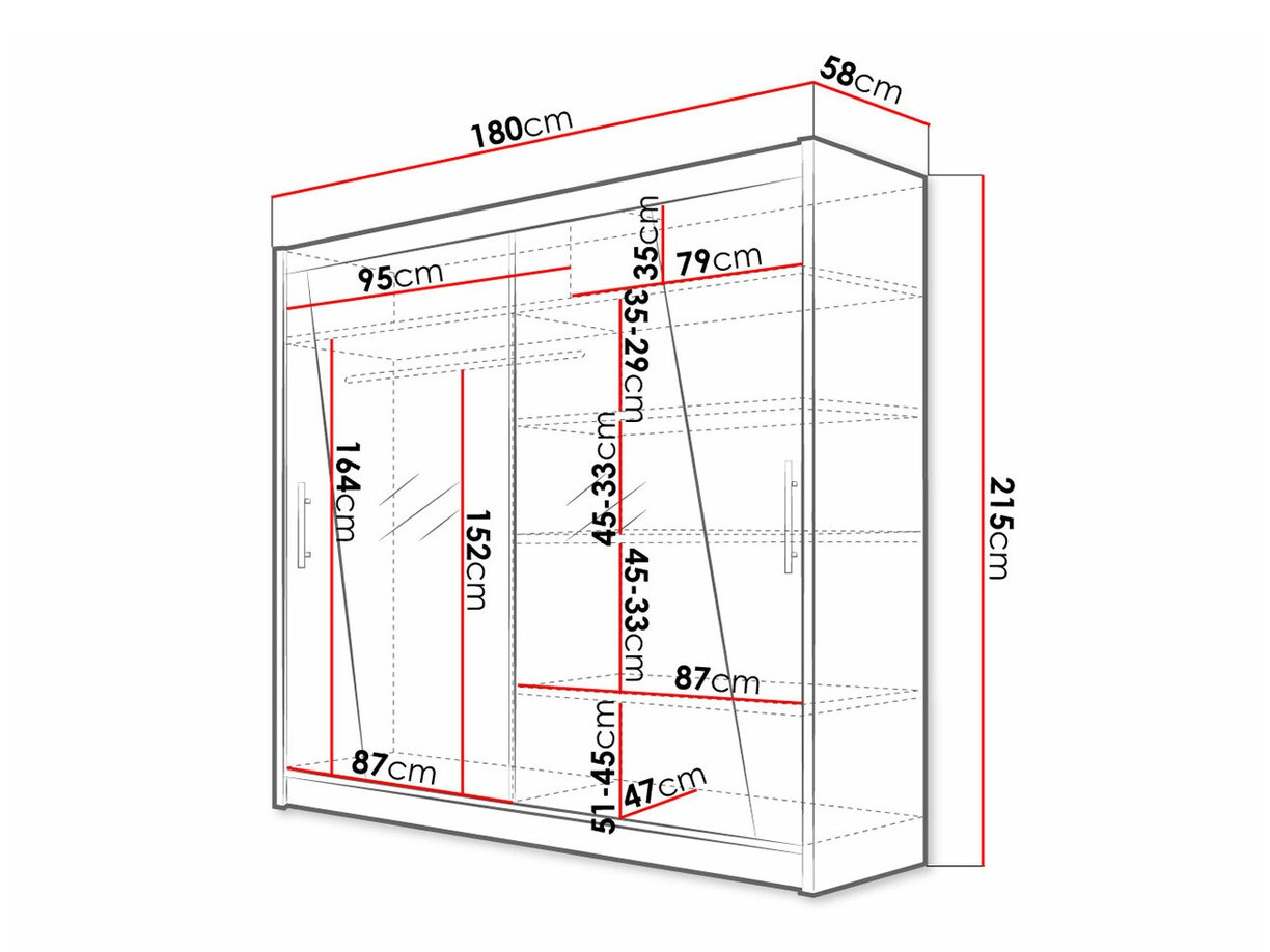 Ormar Closico Pallor XIV (Bijela)
