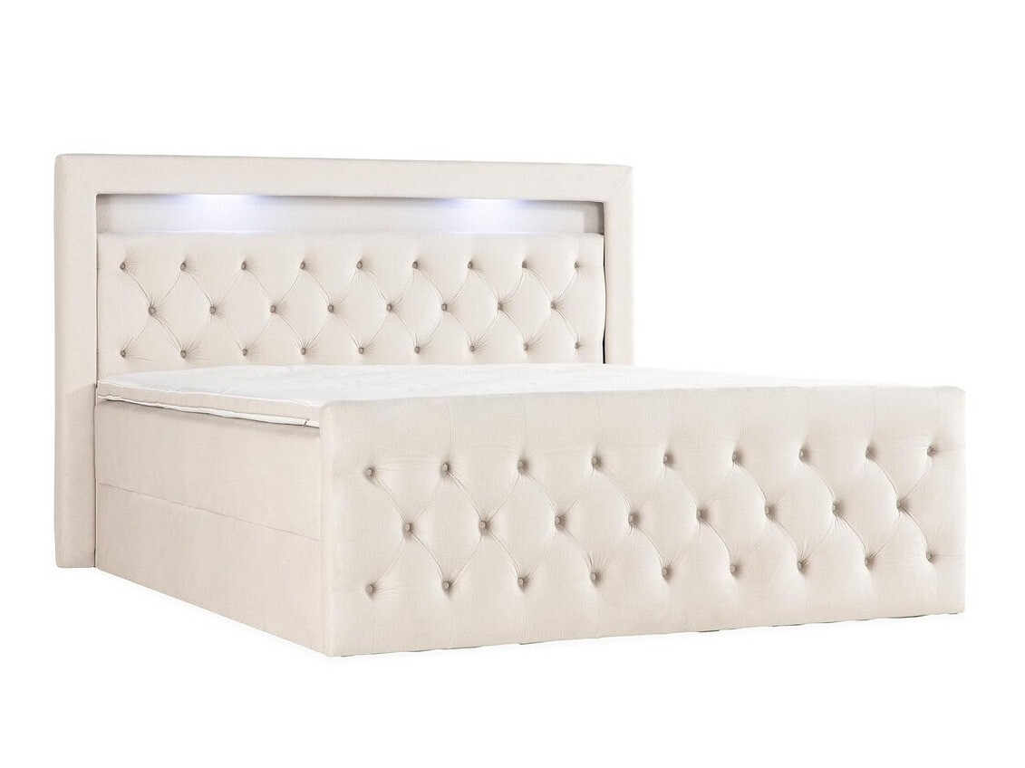 Boxspring krevet Seattle 132 (Monolith 04)