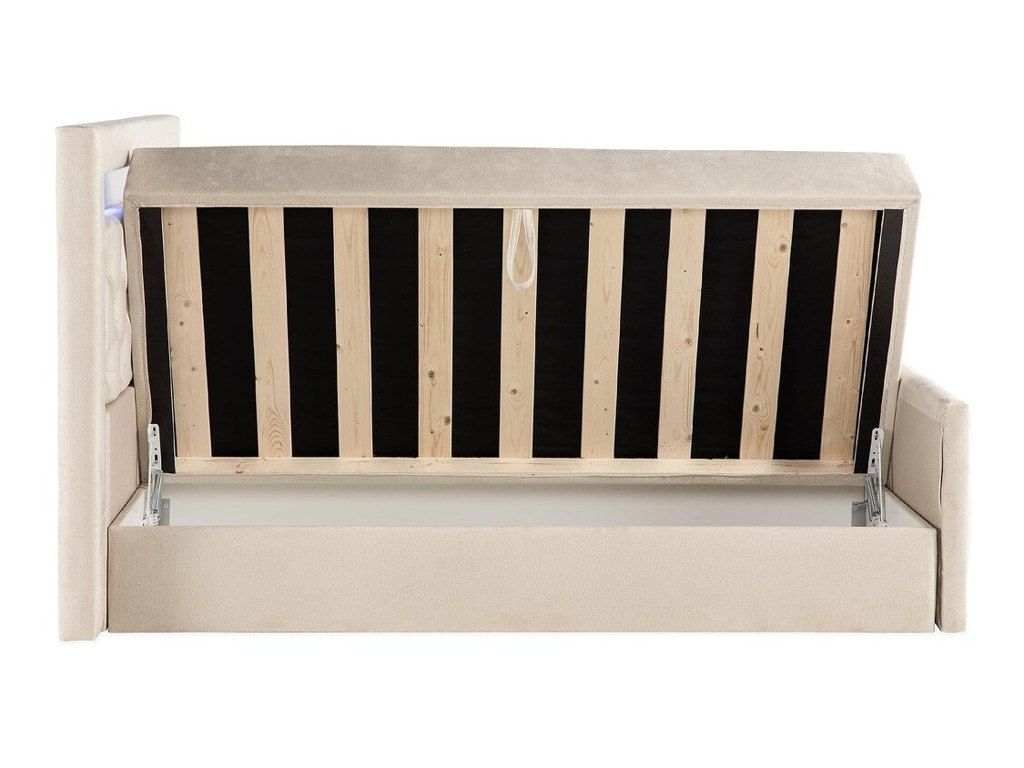 Boxspring krevet Seattle 132 (Monolith 04)