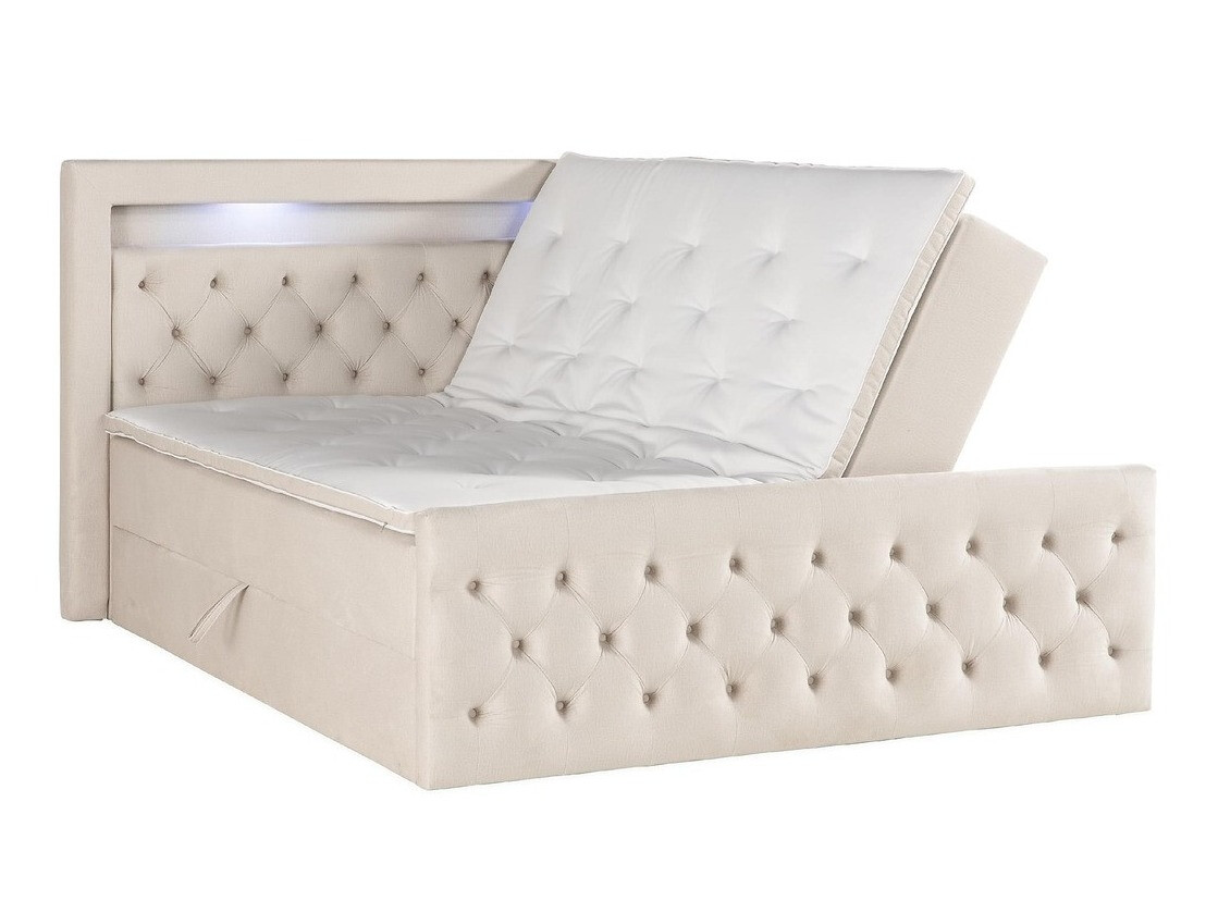 Boxspring krevet Seattle 132 (Monolith 04)