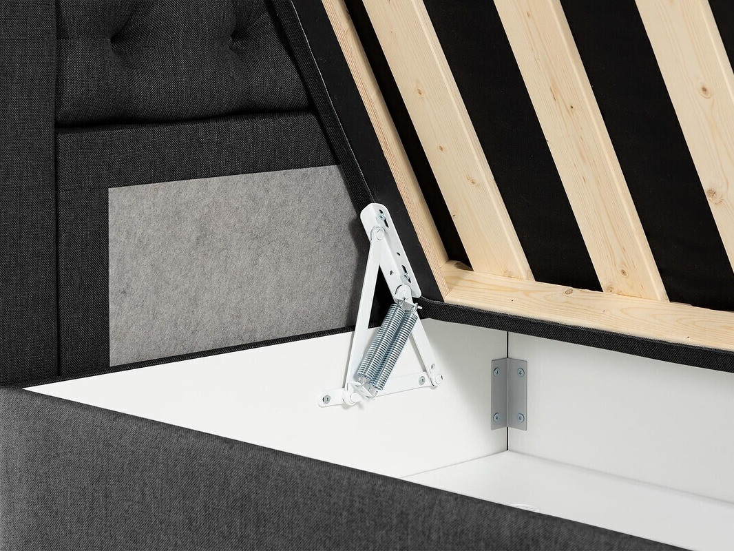 Boxspring krevet Seattle 137 (Crna)