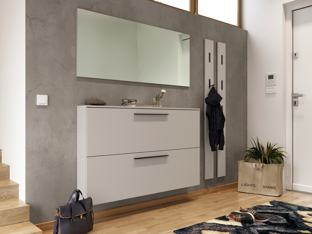 Ormarić za cipele Felelmo 101 (Svijetlo siva)