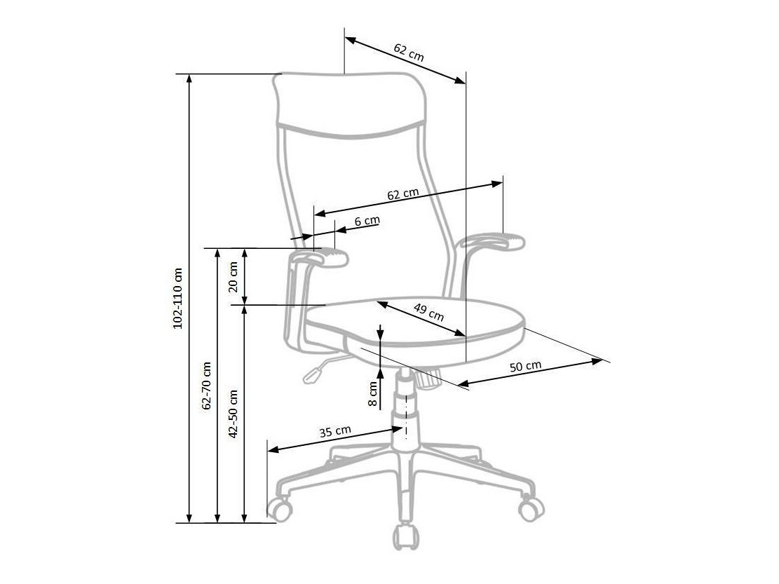 Uredska stolica Houston 605
