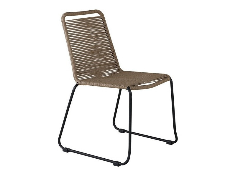 Vrtna stolica Dallas 2820 (Svijetlo smeđa + Crna)