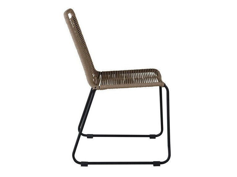 Vrtna stolica Dallas 2820 (Svijetlo smeđa + Crna)