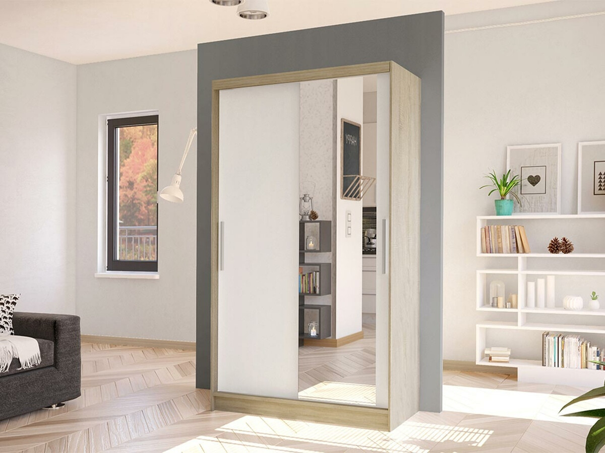 Ormar Closico 164 (Sonoma hrast + Bijela)