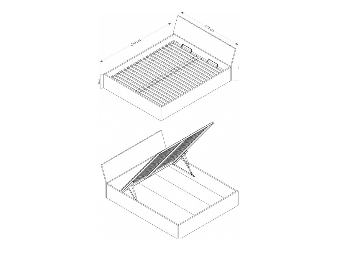 Krevet Elicavo 103 (Bijela)