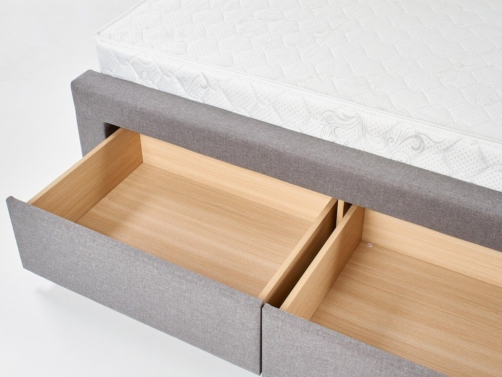 Krevet Houston 1084 (Siva)