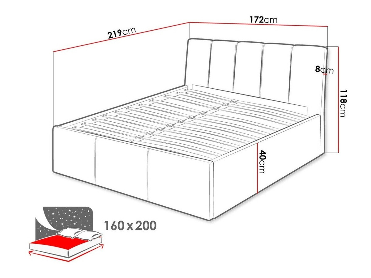 Krevet ComfiDream Lumora (Fresh 01)