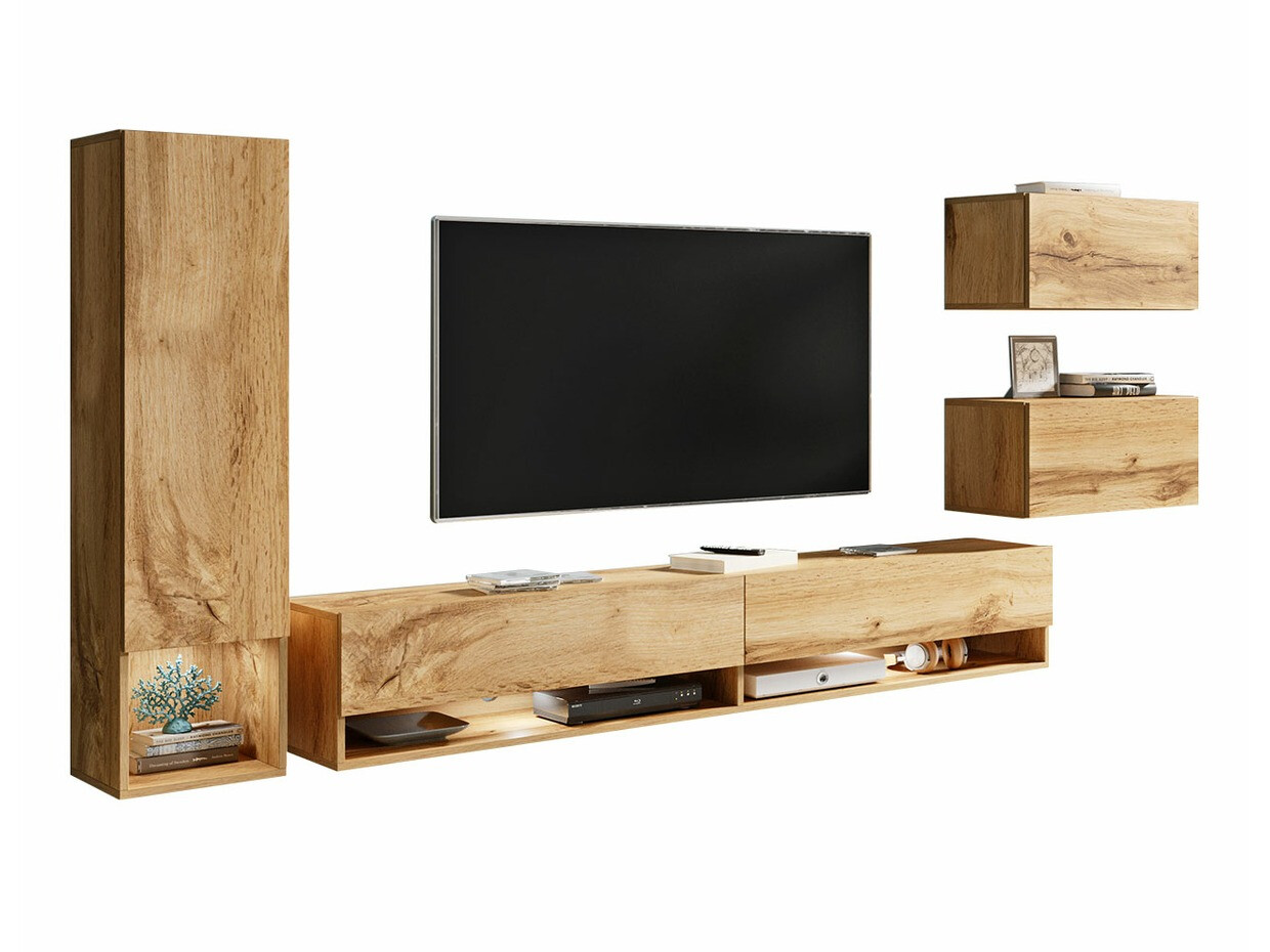 Set za dnevni boravak Sarasota 124 (Hrast Wotan)