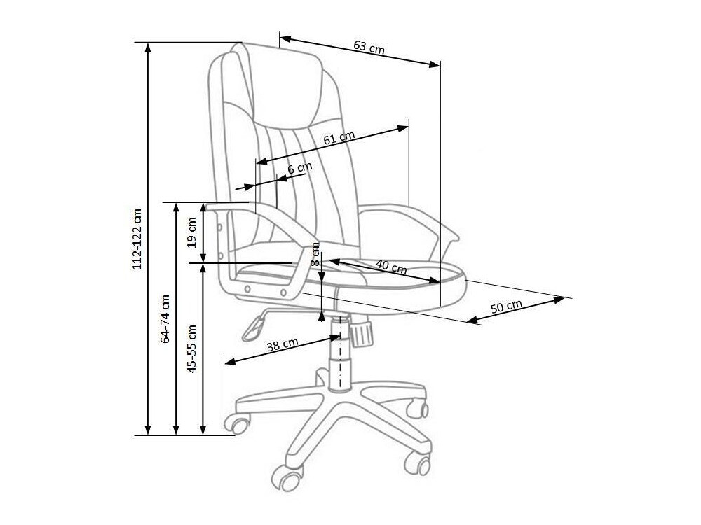 Uredska stolica Houston 199