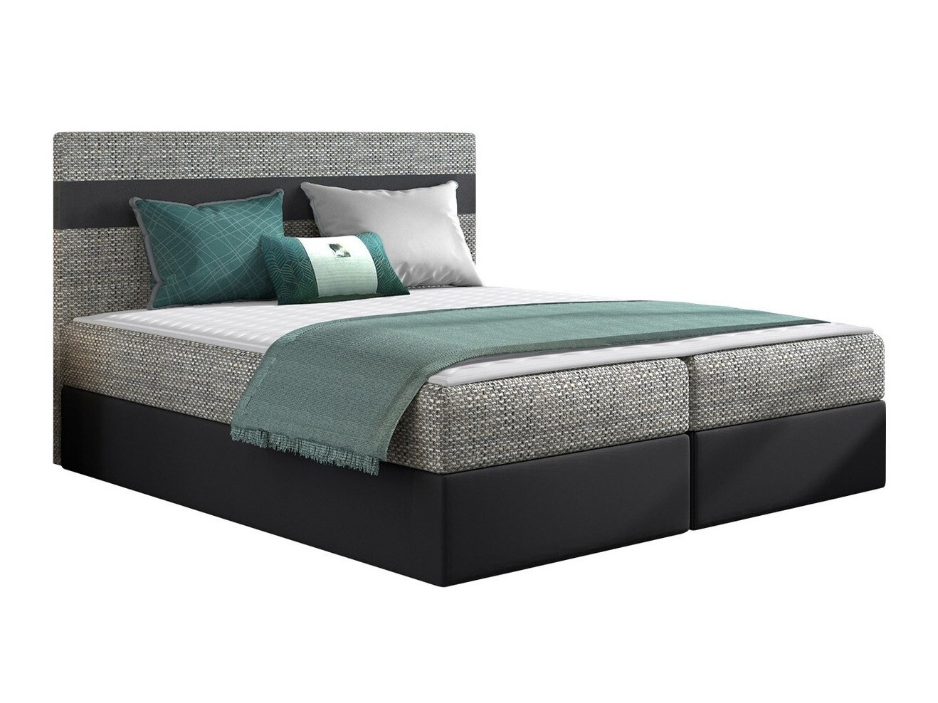 Boxspring krevet Memphis 101 (Lawa 05 + Soft 011)