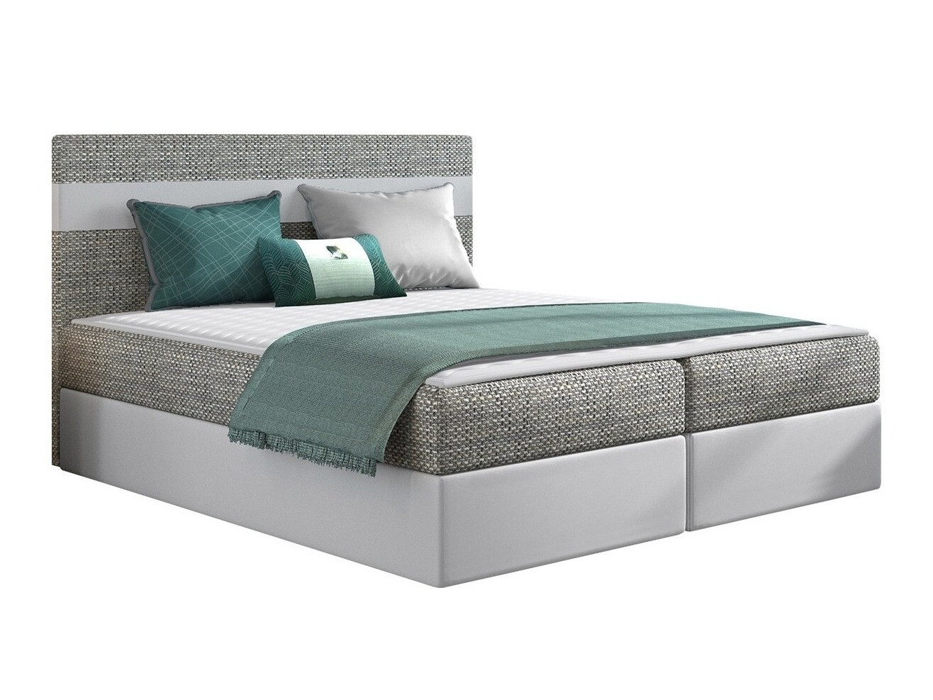 Boxspring krevet Memphis 101 (Lawa 05 + Soft 017)
