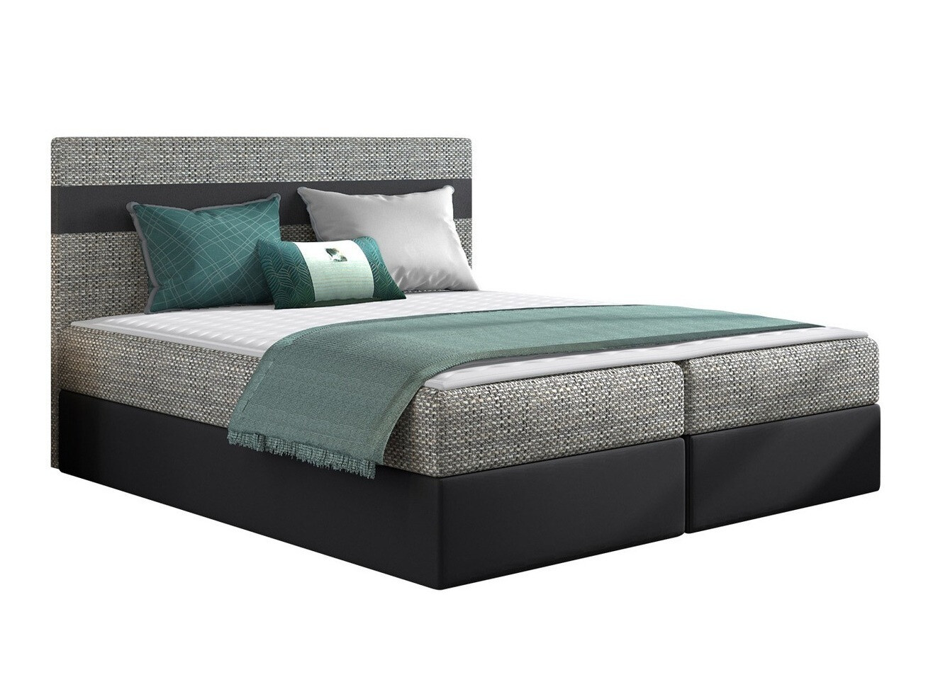 Boxspring krevet Memphis 101 (Lawa 05 + Soft 011)