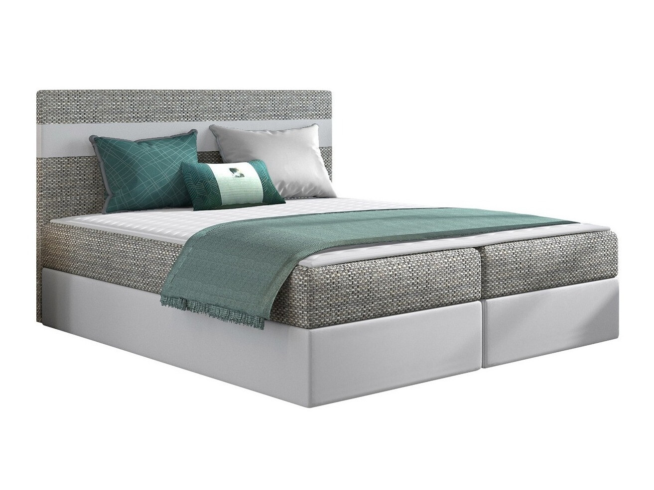 Boxspring krevet Memphis 101 (Lawa 05 + Soft 017)