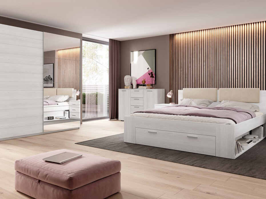 Komoda Levruvu 108 (Izbijeljeni jasen)