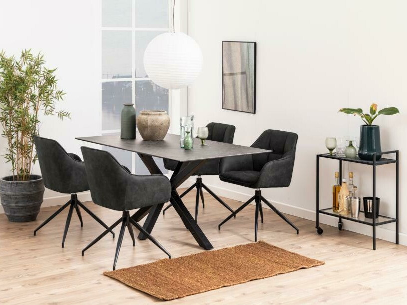 Stol Norsica 446 (Crna)