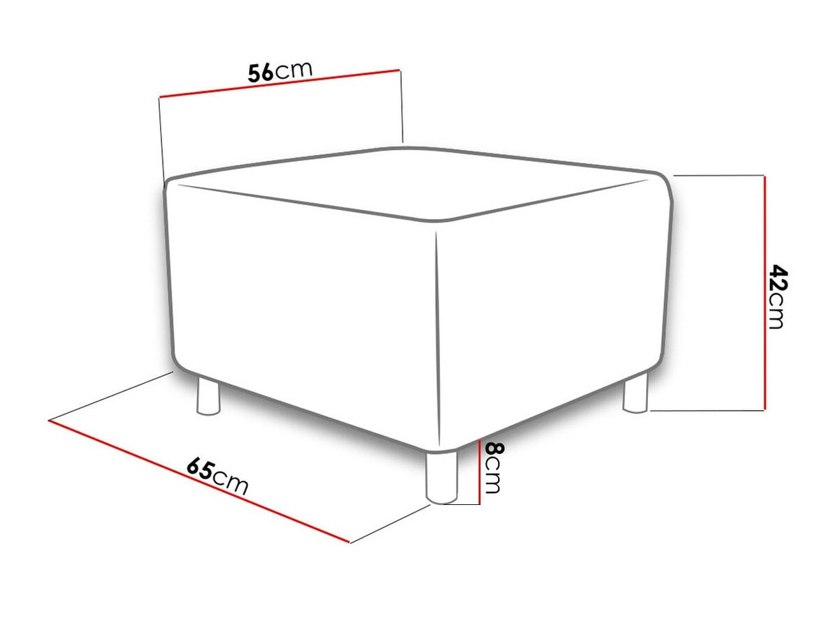 Tabure Comfivo 126 (Uttario Velvet 2954)