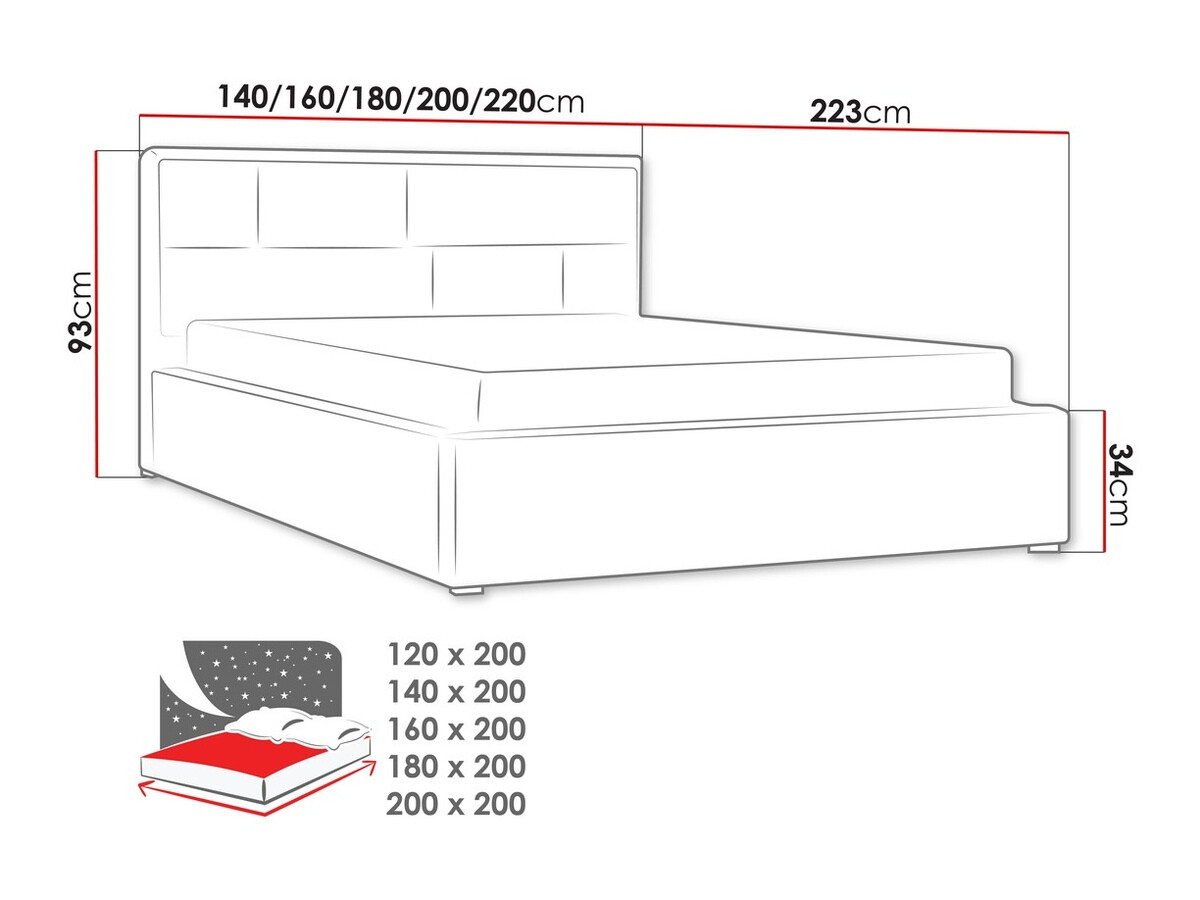 Krevet Pomona 105 (Victoria 14 866)