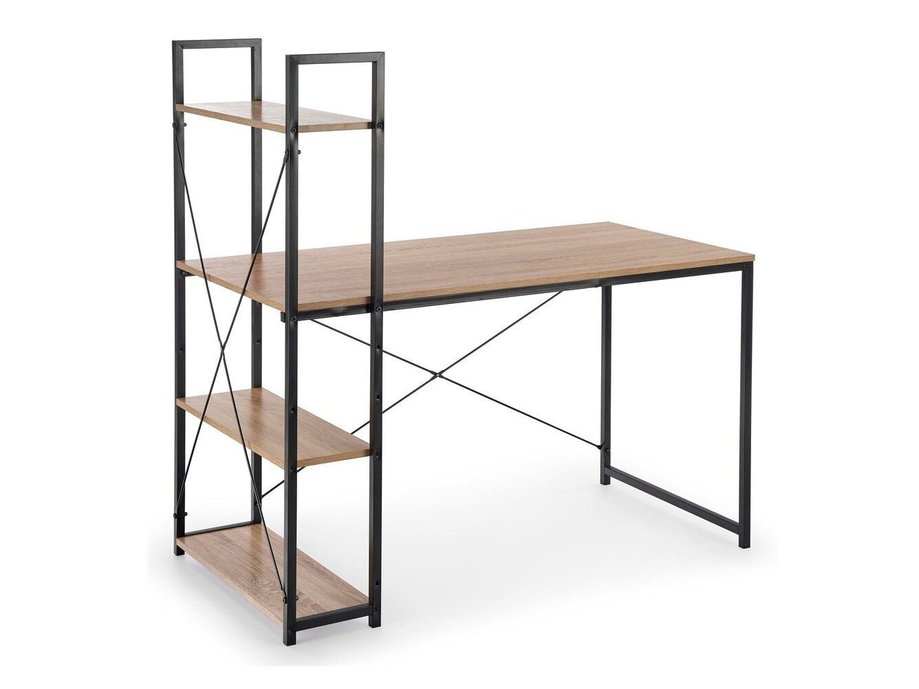 Uredski stol Houston 1888 (Sonoma hrast + Crna)