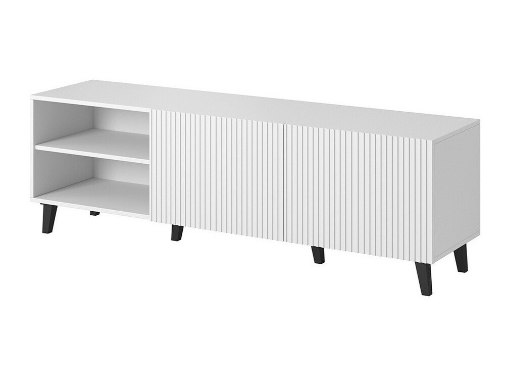 TV stol Levmari 102 (Bijela + Crna)