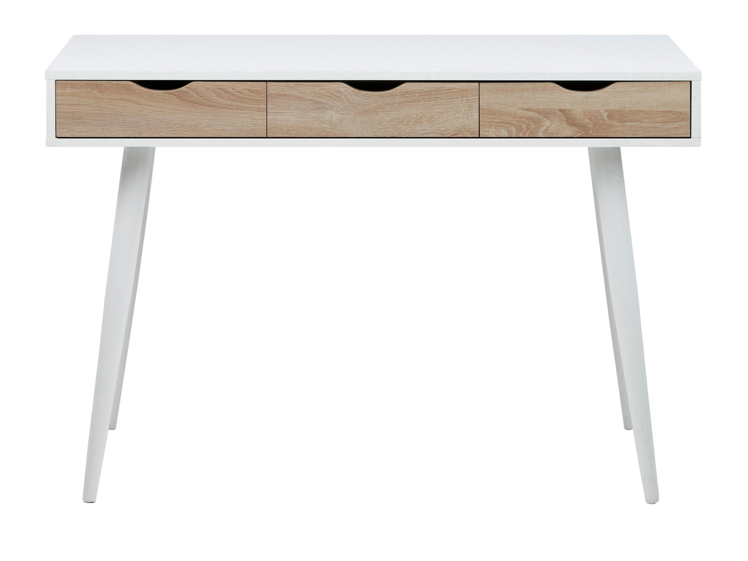 Uredski stol Norsica 113 (Bijela + Hrast)