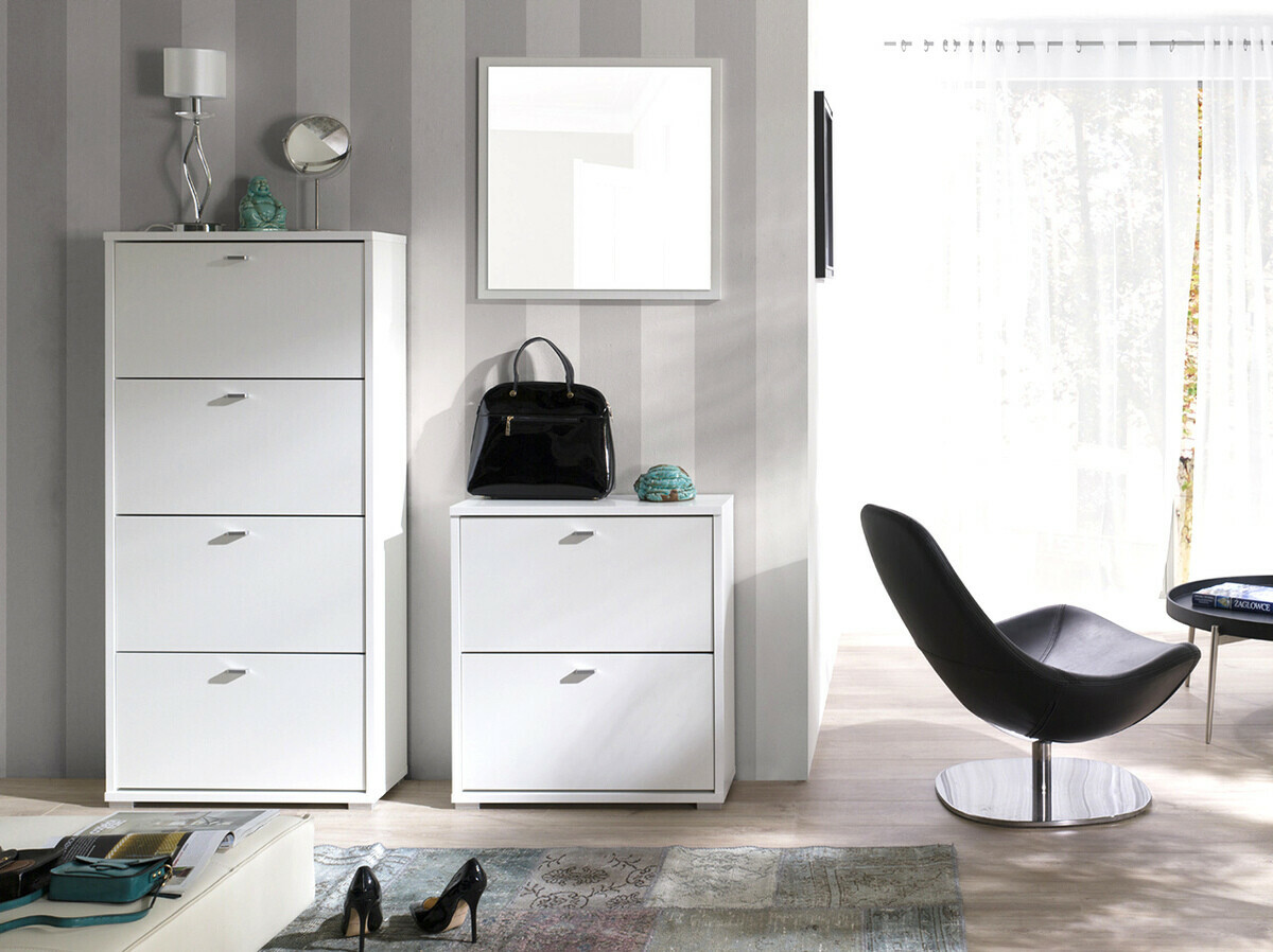 Ormarić za cipele Fenmora 101 (Bijela)