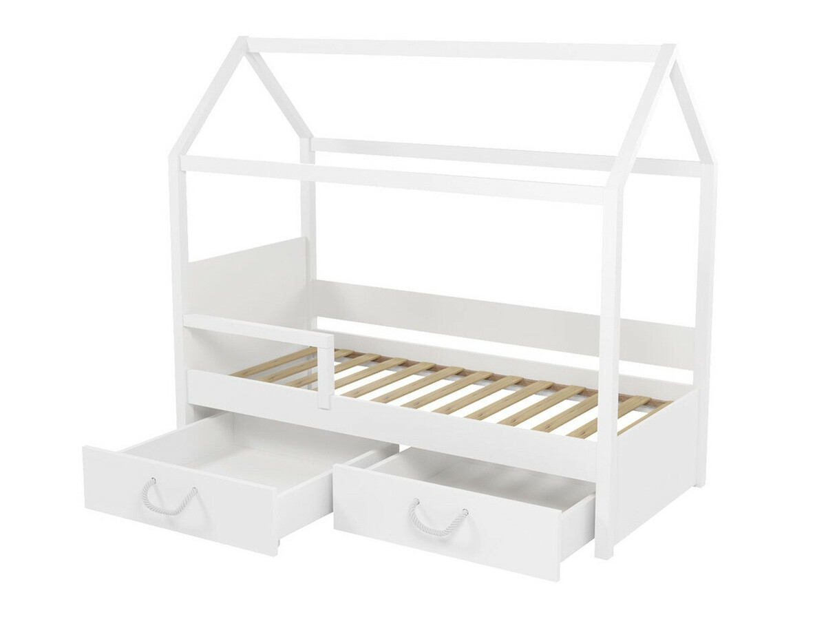 Krevet Henderson 132 (Grafit + Bijela)