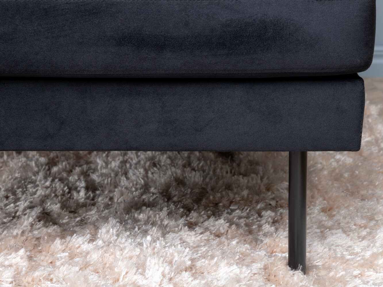 Kutna garnitura Fercame 102 (Crna)