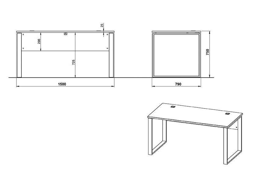 Uredski stol Sacramento 466